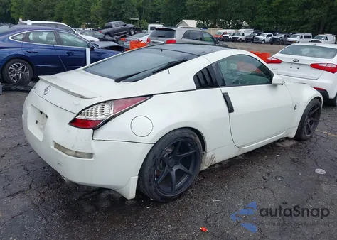 2003 Nissan 350Z Enthusiast z USA, uszkodzony, nr VIN JN1AZ34D13T118993